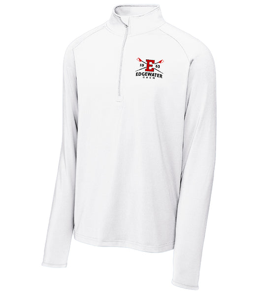 Edgewater Crew Sport-Wick Stretch 1/4-Zip Pullover