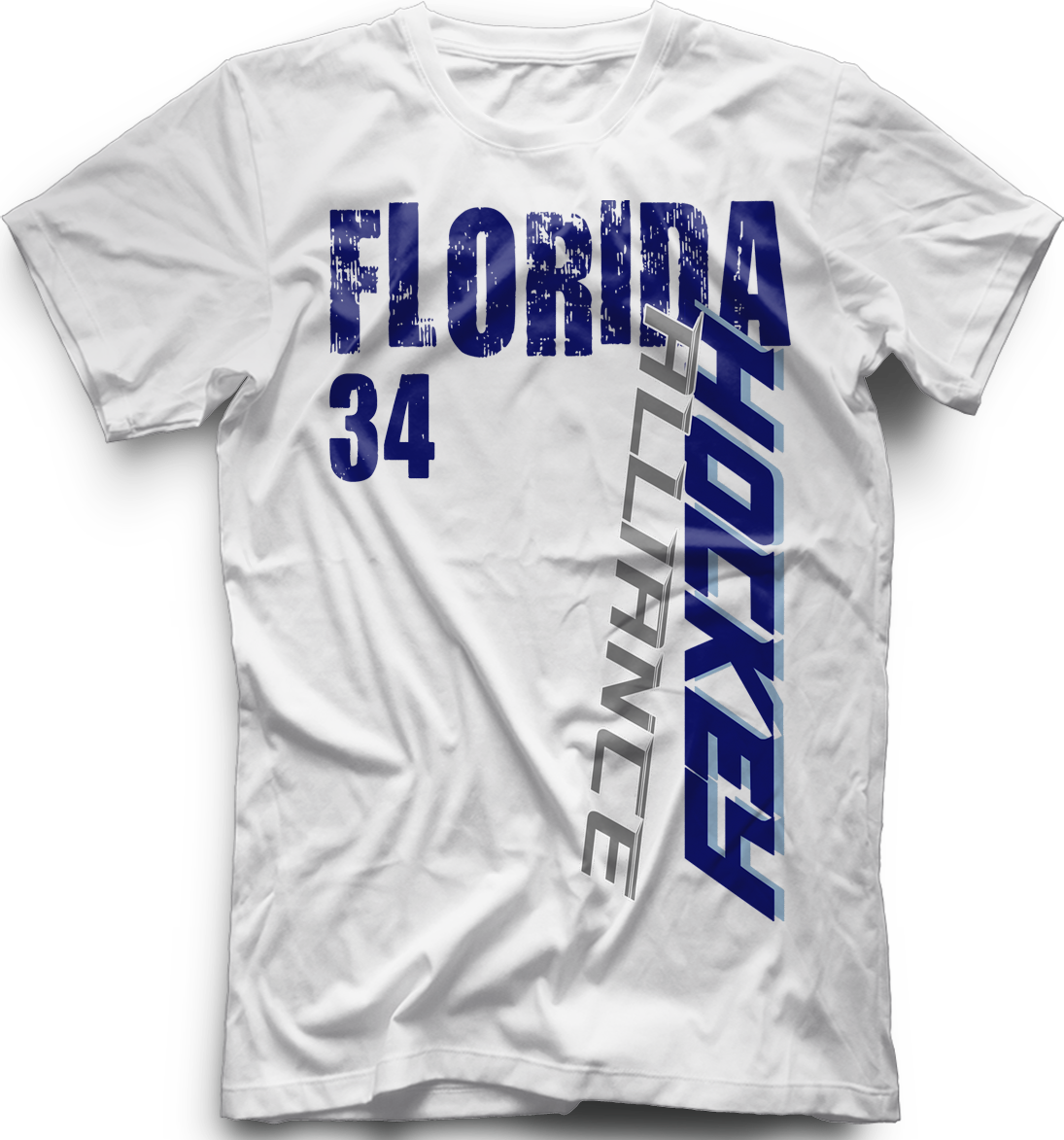 Florida Alliance Slashed T-Shirt w/ Player Number