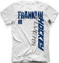 Franklin Flyers Slashed T-shirt with Player Number