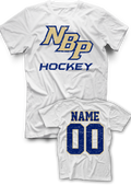 NBP Distressed Name & Number Tee