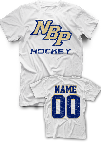 NBP Distressed Name & Number Tee