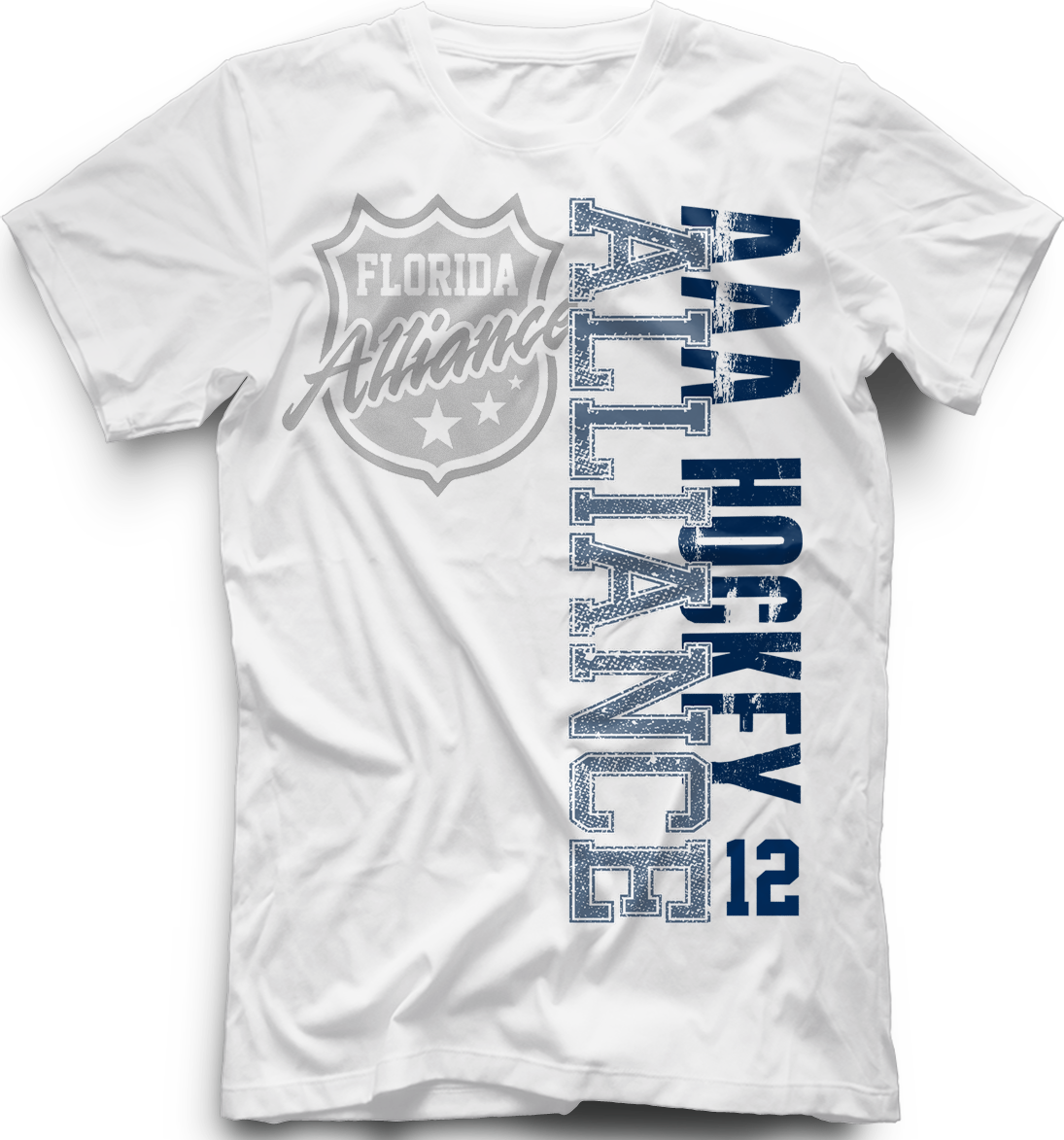 Florida Alliance Faded Logo T-Shirt w/ Player Number