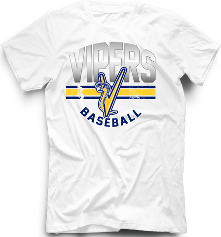 Sarasota Vipers Gradient T-shirt with Player Number