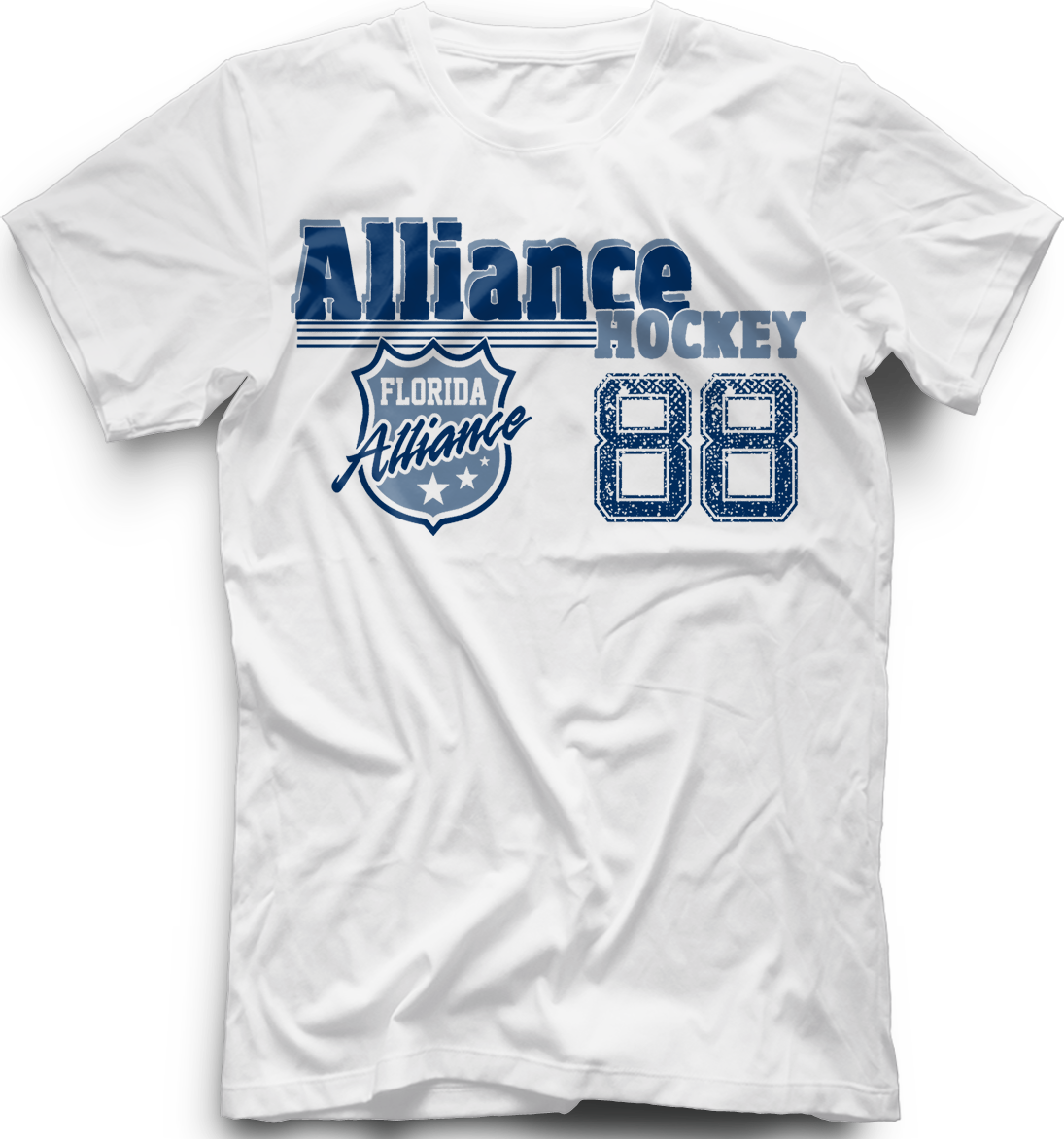 Florida Alliance Old Time T-shirt with Player Number