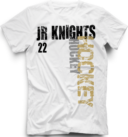 Jr. Knights Rinkside T-shirt with Player Number