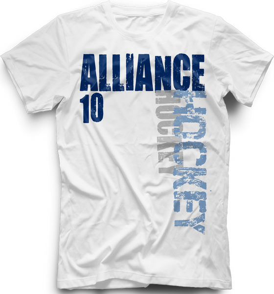 Florida Alliance Hockey T-shirt with Player Number