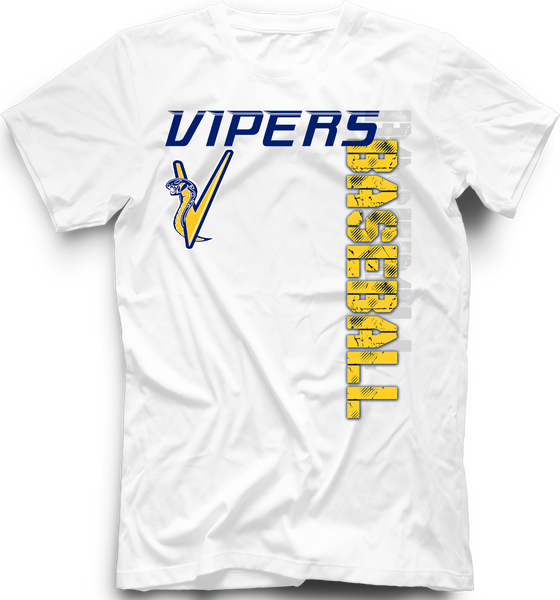 Sarasota Vipers Infield T-shirt with Player Number