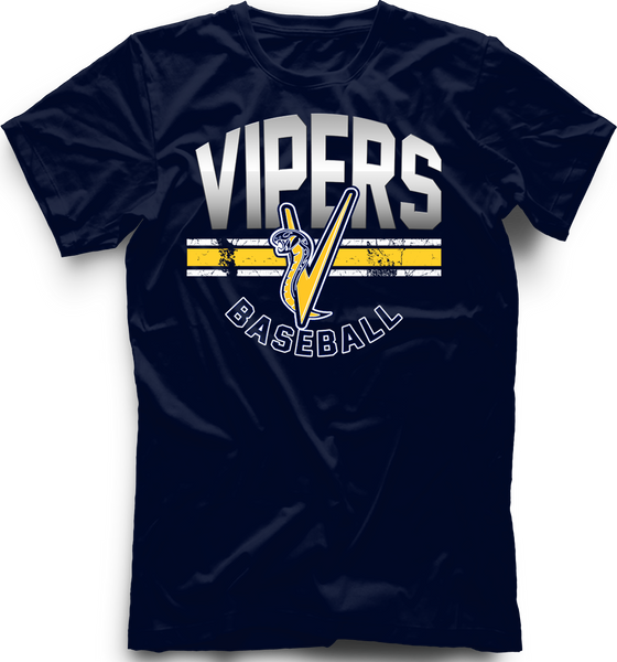Sarasota Vipers Gradient T-shirt with Player Number