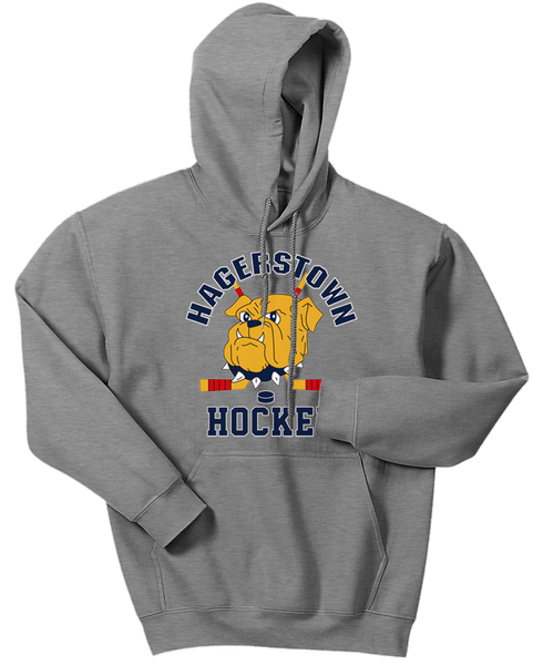Hagerstown Bulldogs Hockey Printed Logo Hoodie