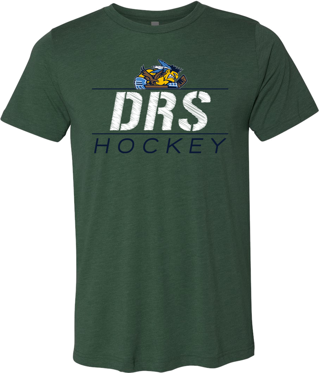 DRS Hockey Triblend Between the Lines T-Shirt
