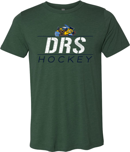 DRS Hockey Triblend Between the Lines T-Shirt