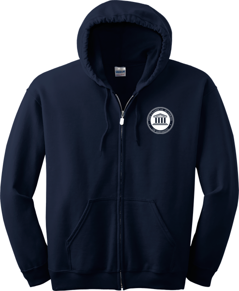 The Classical Academy Embroidered Logo Full Zip Hoodie