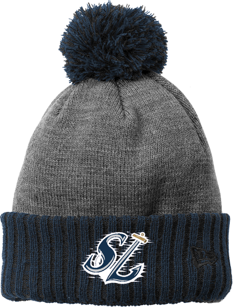 Sheboygan Lakers Hockey New Era Colorblock Cuffed Beanie