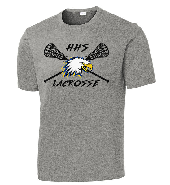 HHS Lacrosse Dri Fit Logo Tee