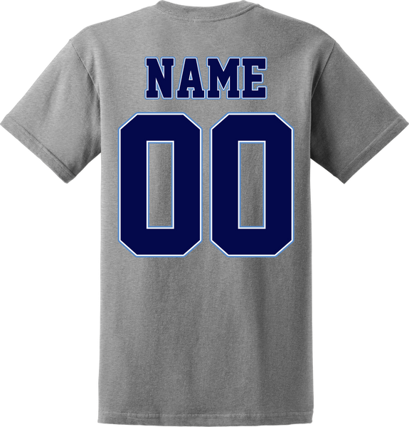 Livonia Stevenson Slashed T-Shirt w/ Player Number