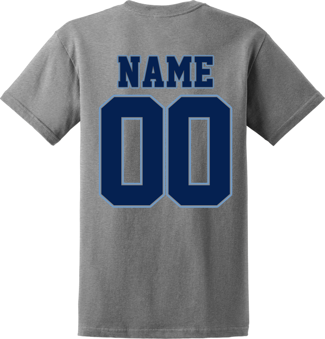 Franklin Flyers Hockey T-shirt with Player Number