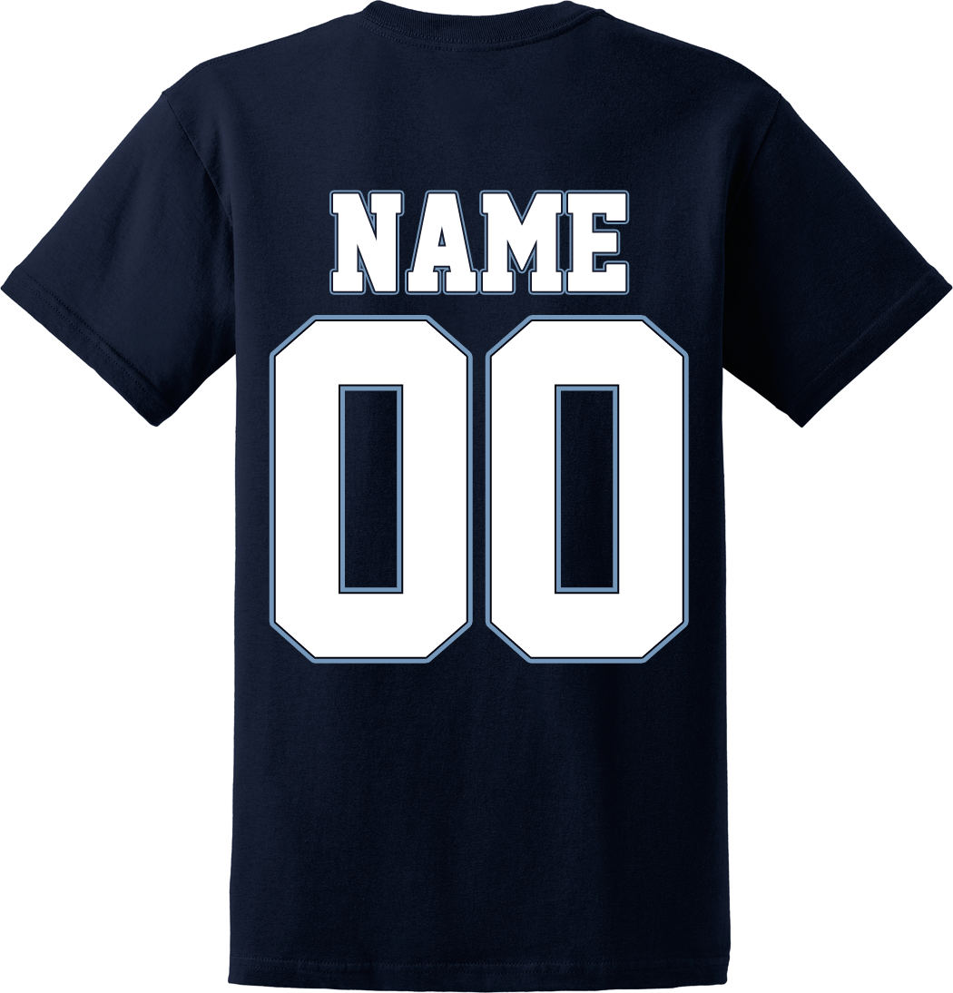 Franklin Flyers Gradient T-shirt with Player Number