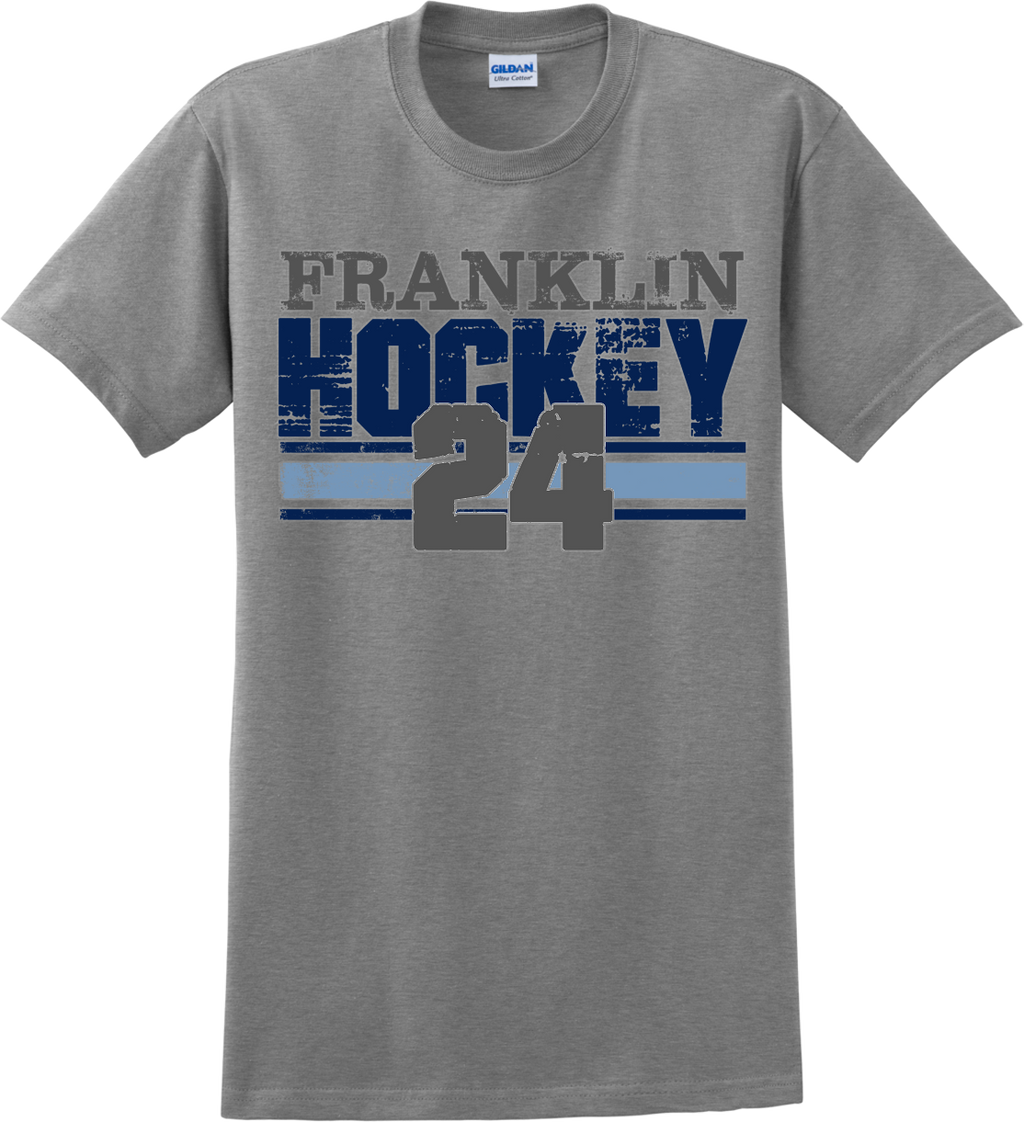 Franklin Flyers Old Time T-shirt with Player Number