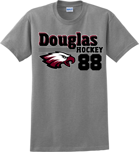 Eagles Hockey Old Time T-shirt with Player Number