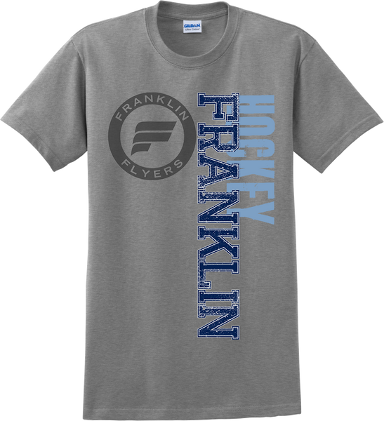 Franklin Flyers Faded Logo T-Shirt with Player Number