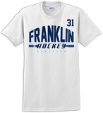 Franklin Flyers Hockey T-shirt with Player Number