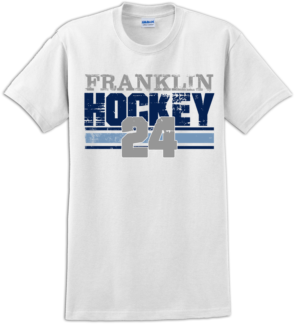 Franklin Flyers Old Time T-shirt with Player Number