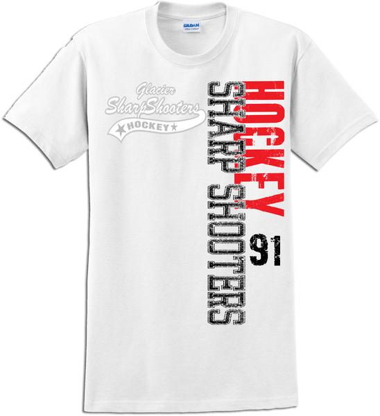 Sharp Shooters Faded Logo T-shirt with Player Number