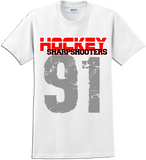 Sharp Shooters Rinkside T-shirt with Player Number