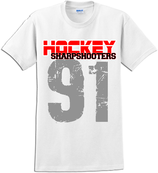 Sharp Shooters Rinkside T-shirt with Player Number