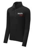 Asolo PosiCharge Tri-Blend Wicking 1/4-Zip Pullover