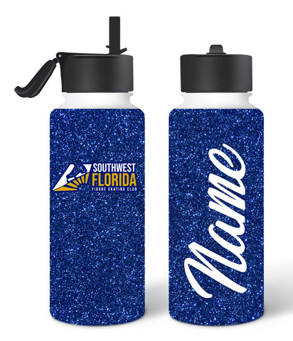 SWFFSC Flip-Straw Glitter Tumbler (18 oz or 32 oz)