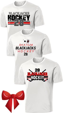 Blackjacks Hockey Hat Trick Dri-Fit Custom T-Shirt Set