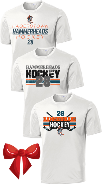 Hagerstown Hammerheads Hockey Hat Trick Dri-Fit Custom T-Shirt Set