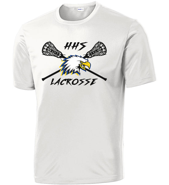 HHS Lacrosse Dri Fit Logo Tee