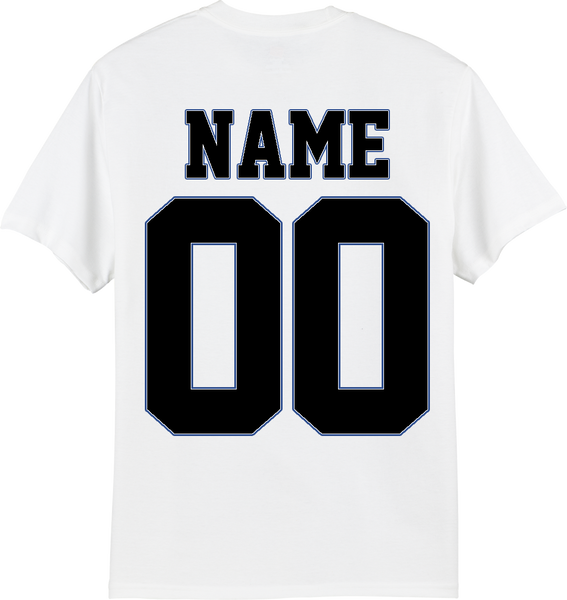 Cypress Bay Faded Logo T-shirt with Player Number