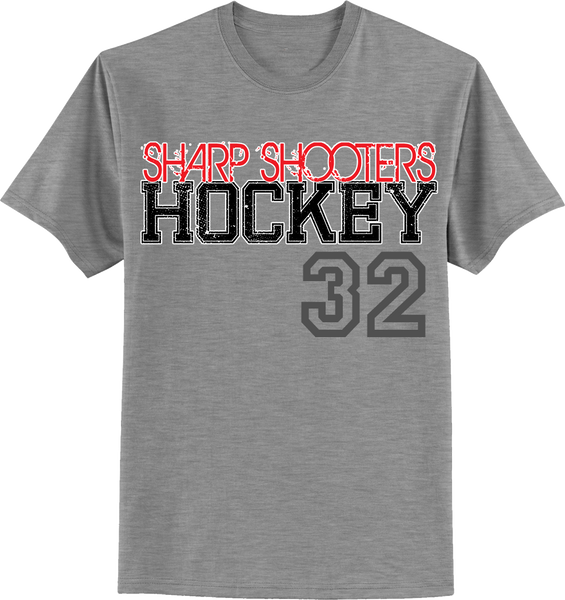 Sharp Shooters Large Number T-shirt with Player Number