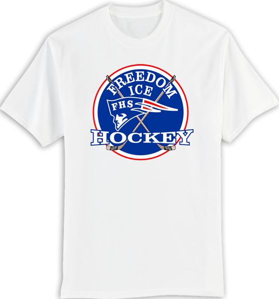 Freedom Hockey Logo T-shirt with Player Number