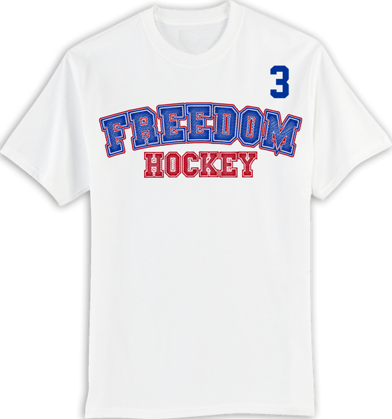 Freedom Hockey Accelerator T-shirt with Player Number
