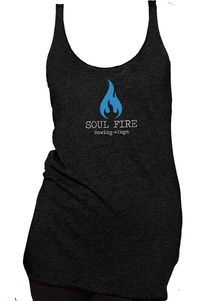 SOUL FIRE Rowing → Yoga Triblend Racerback Tank