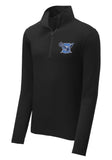 Warriors Lacrosse PosiCharge Tri-Blend Wicking 1/4-Zip Pullover