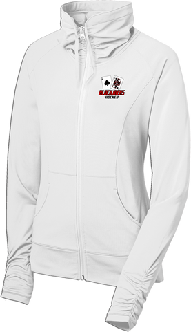 Blackjacks Hockey Ladies Sport-Wick Stretch Full-Zip Jacket