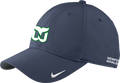 Newport Whalers Hockey Moisture Wicking Nike Cap with Player Number