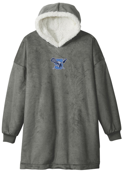 Warriors Lacrosse Wearable Blanket