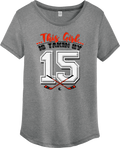 This Girl Belongs To ___ Custom Number ♥ Vintage 50/50 Tee