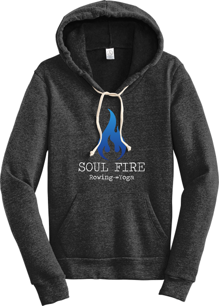 SOUL FIRE Rowing → Yoga Ladies Eco-Jersey Cool-Down Hoodie