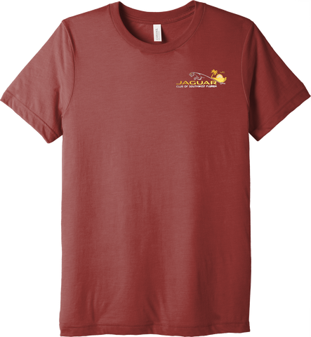 Jaguar Club of Southwest Florida Embroidered Triblend T-Shirt