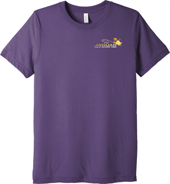 Jaguar Club of Southwest Florida Embroidered Triblend T-Shirt