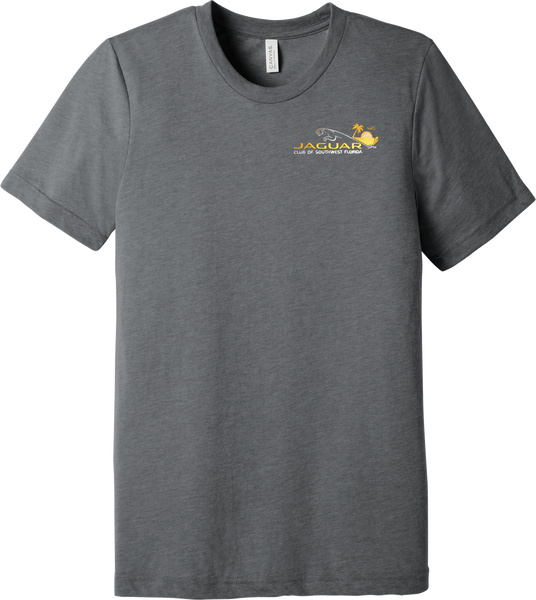 Jaguar Club of Southwest Florida Embroidered Triblend T-Shirt