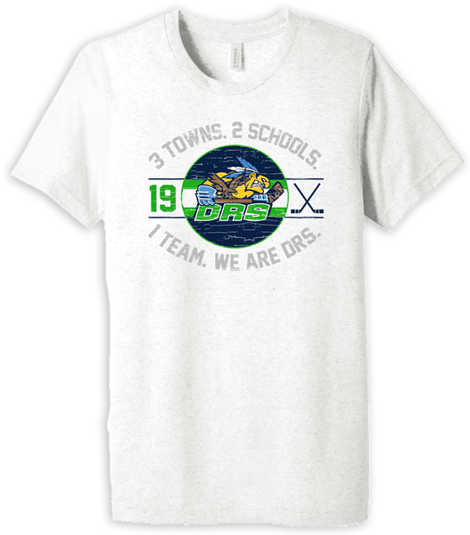 DRS Hockey ONE TEAM Triblend T-Shirt w/ Player Number
