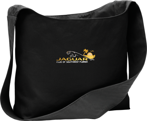 Jaguar Club of Southwest Florida Cotton Canvas Sling Bag